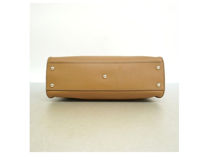 Borsa in pelle Fendi Peekaboo - vista 3