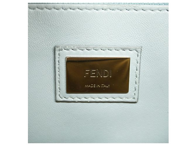 Borsa in pelle Fendi Peekaboo - vista 5