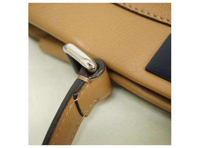 Borsa in pelle Fendi Peekaboo - vista 9