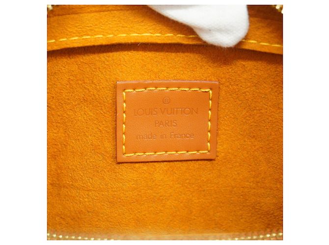 Borsa Louis Vuitton Epi Pont Neuf in Gold Cipango - vista 5