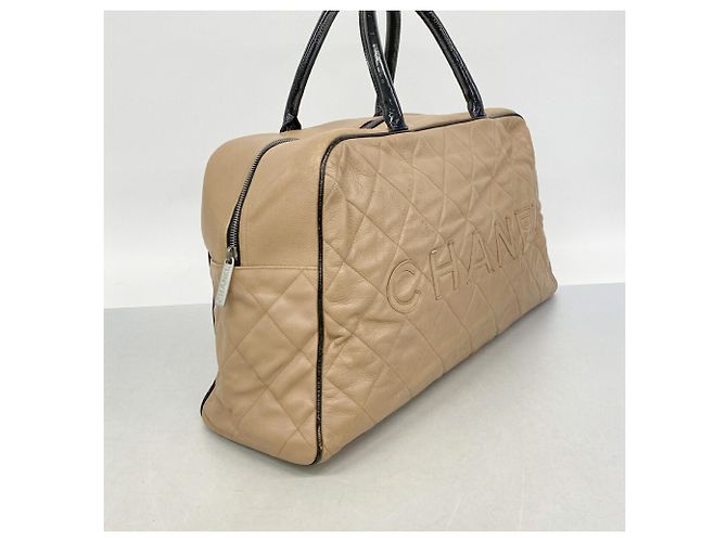 Borsa Boston Chanel Matelassé in vitello granulato - vista 2