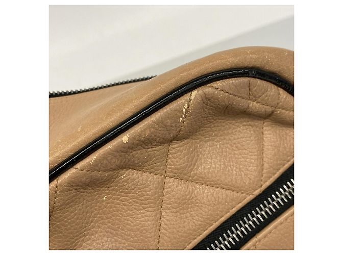 Borsa Boston Chanel Matelassé in vitello granulato - vista 7