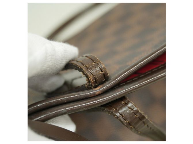 Louis Vuitton Damier Neverfull MM Tote Bag N51105 Ebene - Ansicht 10