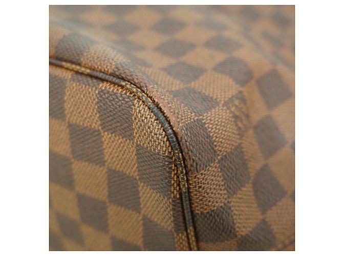 Louis Vuitton Damier Neverfull MM Tote Bag N51105 Ebene - Ansicht 6