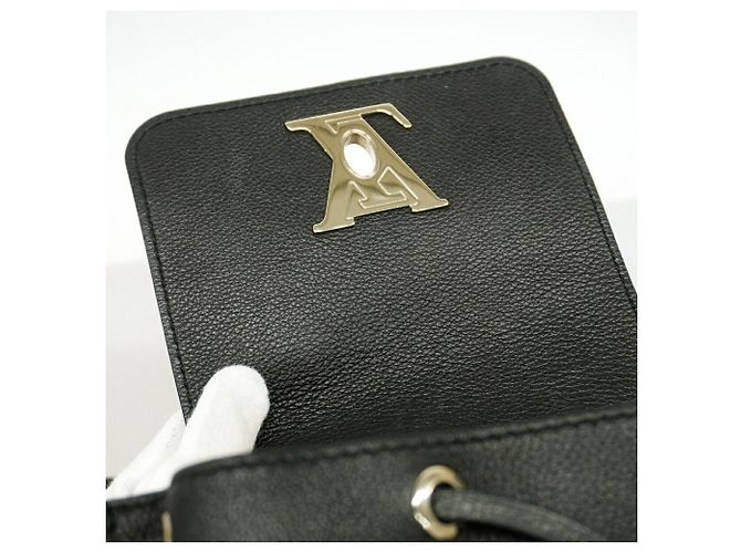 Mochila MINI Lockme de piel Taurillon Louis Vuitton - vista 9