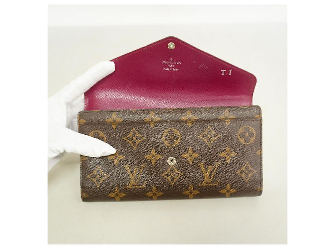 Louis Vuitton Tri-fold Long Wallet Fuchsia - Ansicht 10