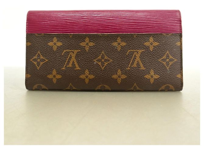 Louis Vuitton Tri-fold Long Wallet Fuchsia - Ansicht 11