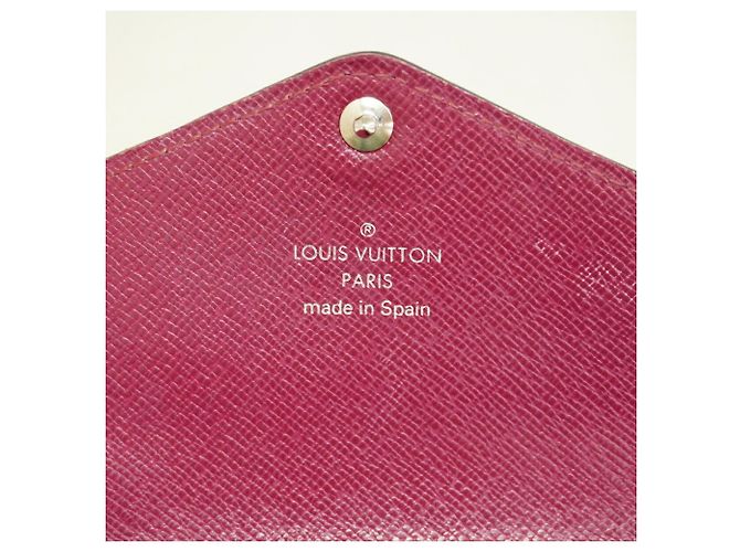 Louis Vuitton Tri-fold Long Wallet Fuchsia - Ansicht 4