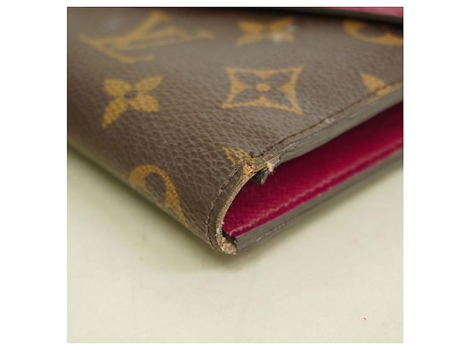Louis Vuitton Tri-fold Long Wallet Fuchsia - Ansicht 6