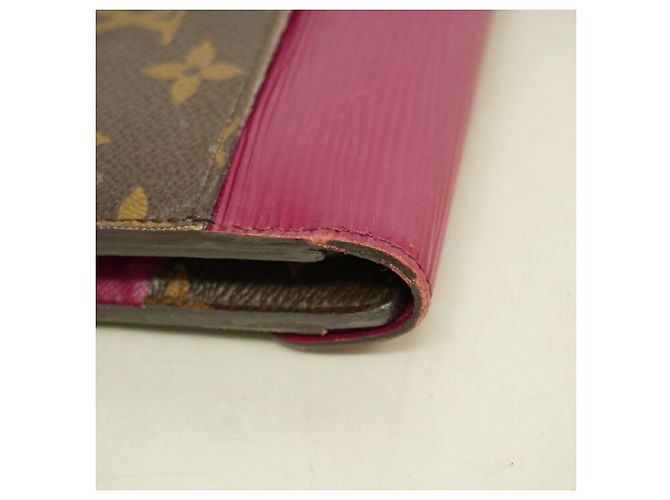 Louis Vuitton Tri-fold Long Wallet Fuchsia - Ansicht 7