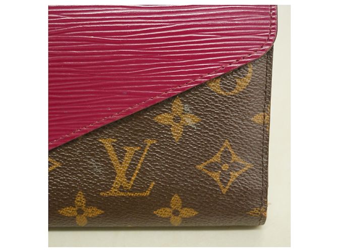 Louis Vuitton Tri-fold Long Wallet Fuchsia - Ansicht 9