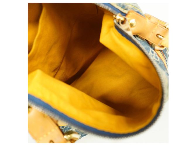 Borsa a tracolla Louis Vuitton Monogram Denim Baggy GM - vista 4