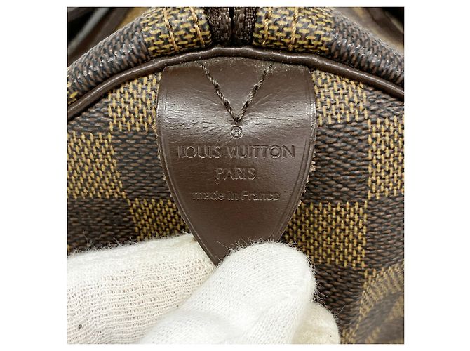 Borsa Louis Vuitton Damier Speedy 30 - vista 5