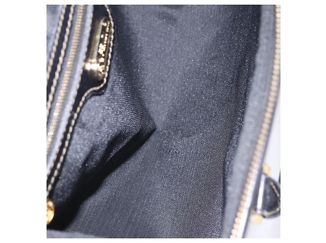 Fendi Vintage Pequin Boston Coated Canvas Mini - vista 5