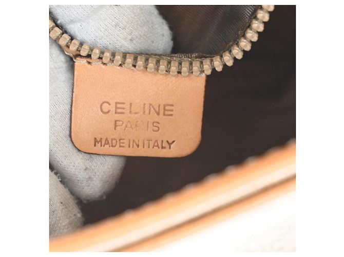 Céline Celine Vintage Macadam Canvas and Leather - view 6