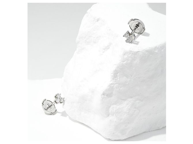 Tiffany & Co. Aria Ohrstecker Platin 950  mit Diamanten - Ansicht 5