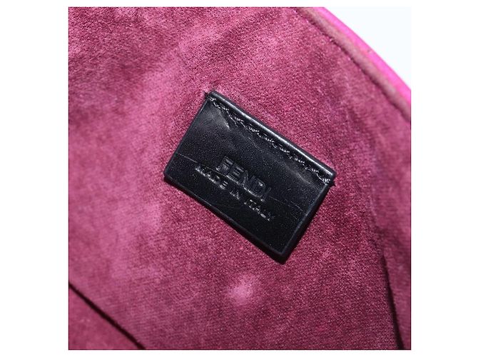 Fendi Be Baguette Flap Leather Mini - vue 6