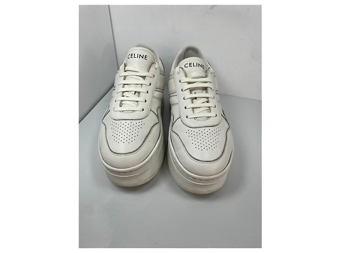 Céline Celine Baskets Platform Block Wedge - vue 3