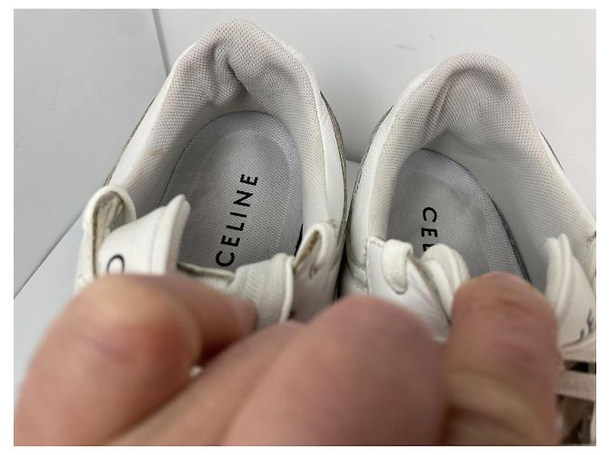 Céline Celine Baskets Platform Block Wedge - vue 4