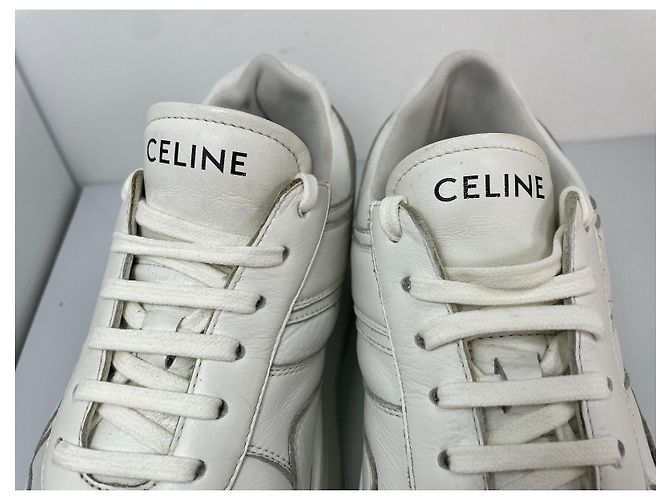 Céline Celine Baskets Platform Block Wedge - vue 7