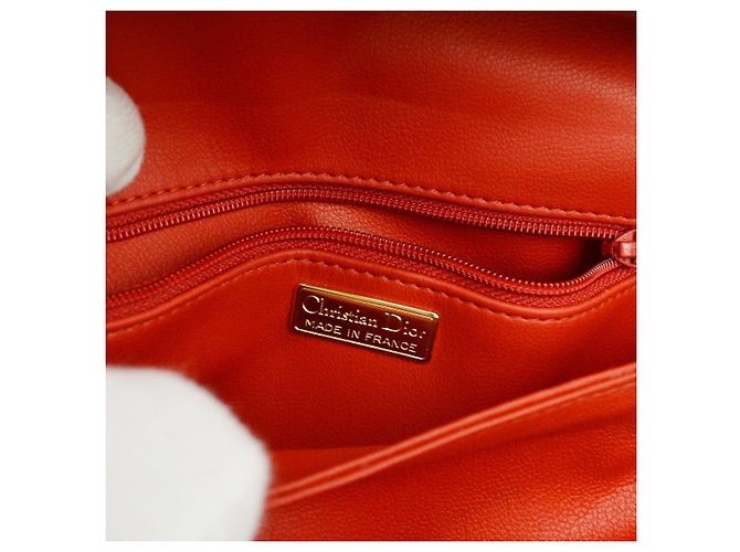 Christian Dior Borsa a tracolla in pelle - vista 4