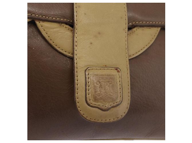 Céline Celine Flap Shoulder Leather - vista 7