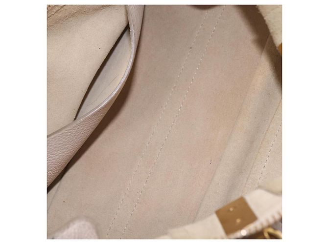 Chloé Hailey Sac à main en cuir beige - vue 5
