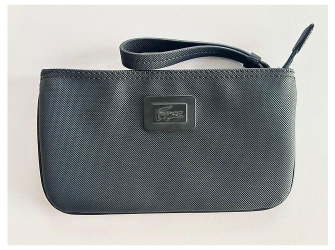 Bolsa de mão Lacoste cinza - vista 2