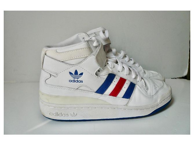 Adidas Forum Mid G50932 Sneakers Brancos Homem - vista 2