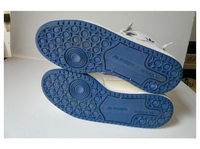 Adidas Forum Mid G50932 Sneakers Brancos Homem - vista 4