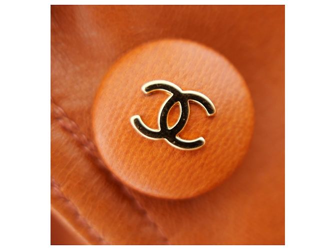 Chanel Lederjacke Braun Herbst 1996 - Ansicht 11