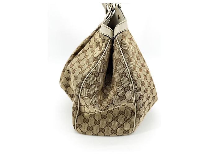 Gucci Sukey Tote GG Canvas und Leder medium - Ansicht 3