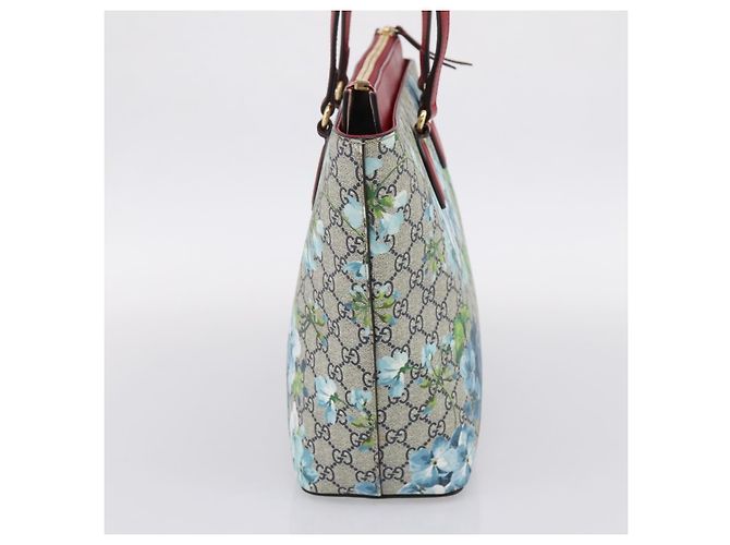 Gucci Linea A Convertible Blooms Print GG Coated Canvas Small - vista 4