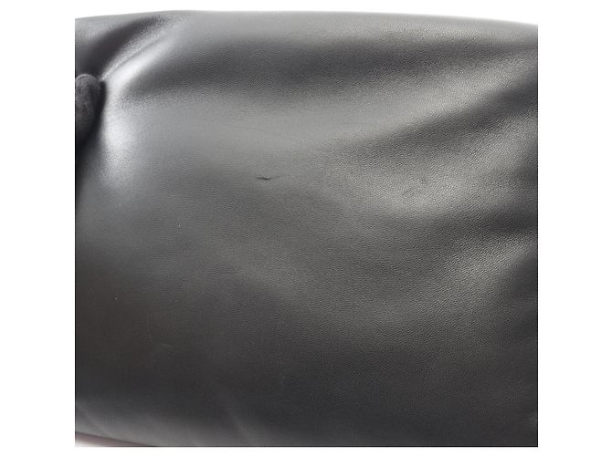 Borsa a pochette in pelle nera Yves Saint Laurent - vista 5