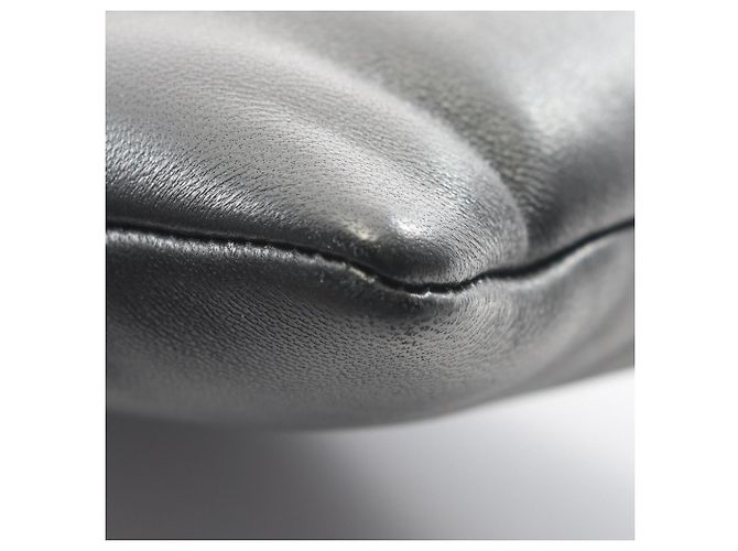Borsa a pochette in pelle nera Yves Saint Laurent - vista 7