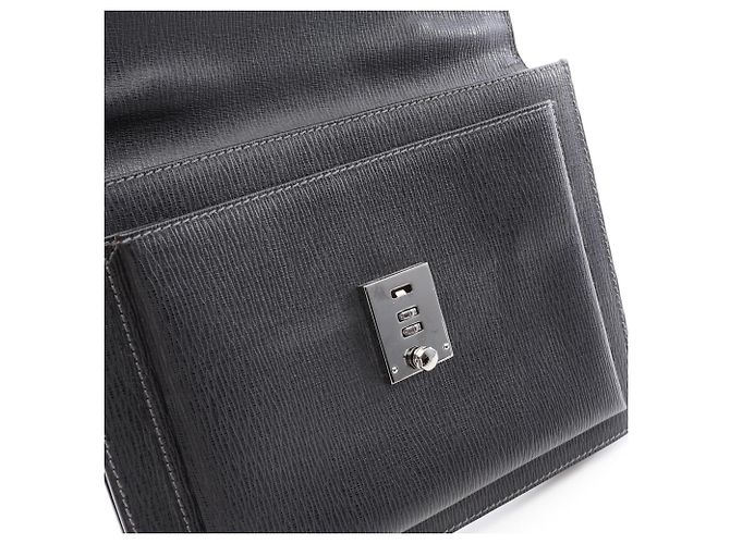 Borsa in pelle nera Salvatore Ferragamo - vista 11