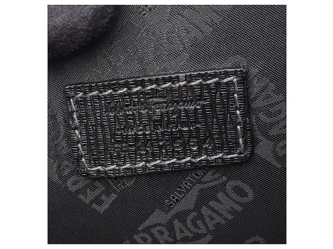 Borsa in pelle nera Salvatore Ferragamo - vista 4