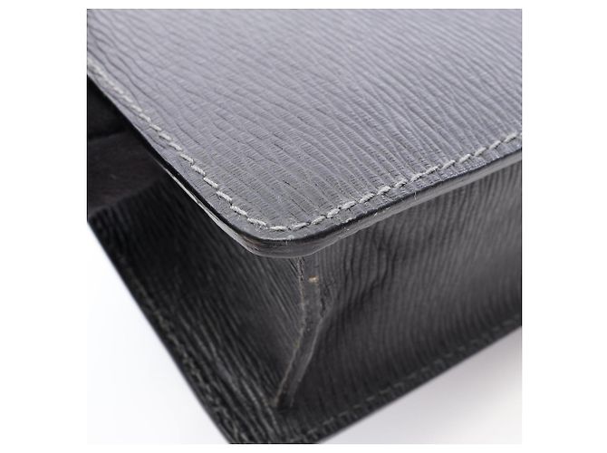 Borsa in pelle nera Salvatore Ferragamo - vista 5