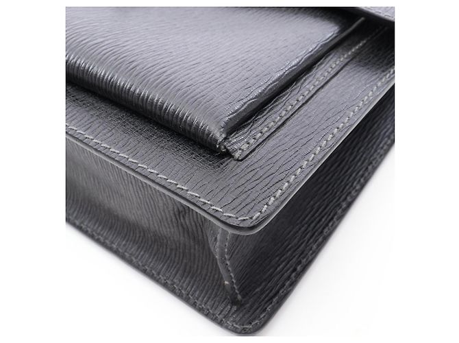 Borsa in pelle nera Salvatore Ferragamo - vista 6