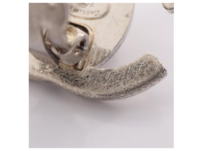 Orecchini a clip Chanel Coco Mark Turnlock Motif - vista 6