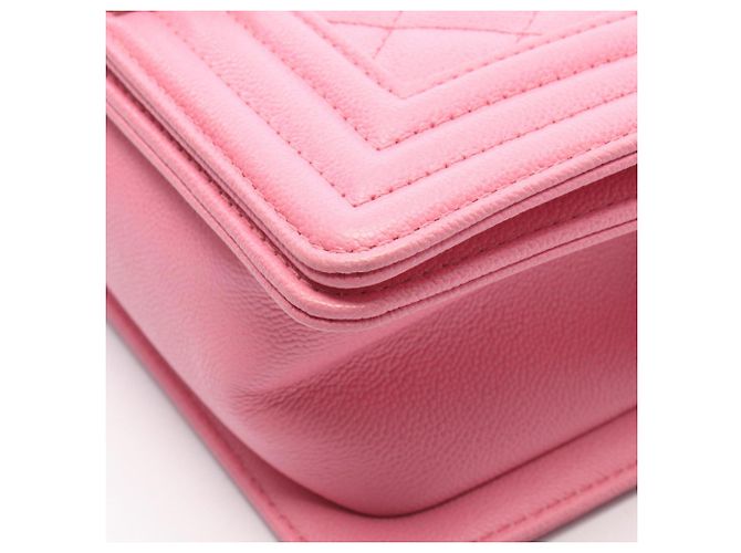 Bolso Chanel Boy Small en rosa - vista 6