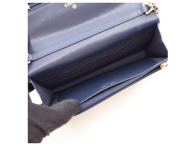 Borsa Chanel Matelassé Navy - vista 3