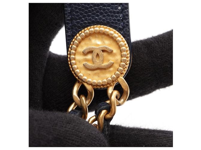 Borsa Chanel Matelassé Navy - vista 9