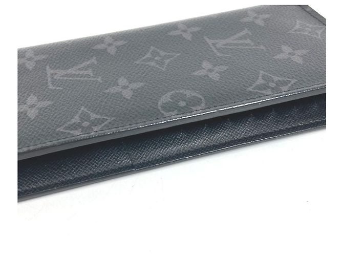Carteira Bi-fold Louis Vuitton Monogram Eclipse - vista 4