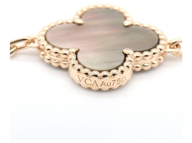 Bracciale con Charm Vintage Alhambra Van Cleef & Arpels - vista 4