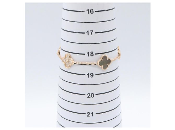 Bracciale con Charm Vintage Alhambra Van Cleef & Arpels - vista 7