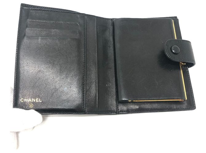 Chanel Coco Mark Stitch Long Wallet - view 9