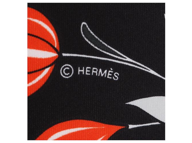 Hermès Hermes ECHARPE DE SOIE LES LEOPARDS Scarf - vista 2
