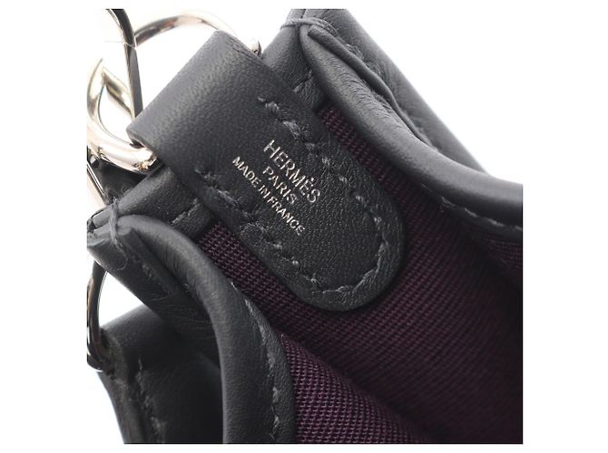 Hermès Borsa a tracolla Hermes Neo Evelyne TPM Dune Cassis Caban - vista 4