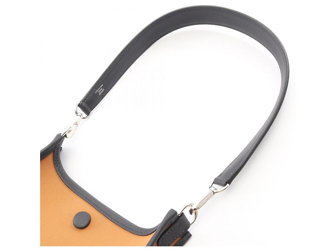Hermès Borsa a tracolla Hermes Neo Evelyne TPM Dune Cassis Caban - vista 7